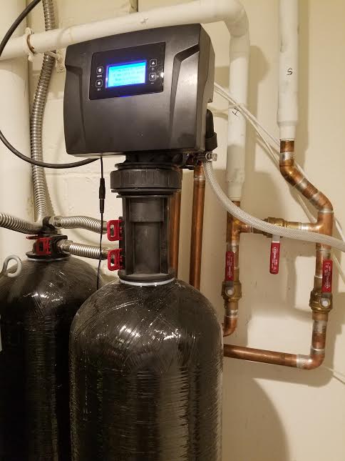 Water softener system in Elgin